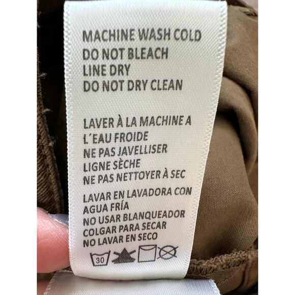 Good American Good Skate Trouser Wide Leg Pants Cotton Size 18 - Picture 7 of 9